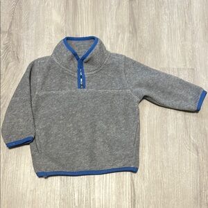 Kids Gray and Blue Pullover